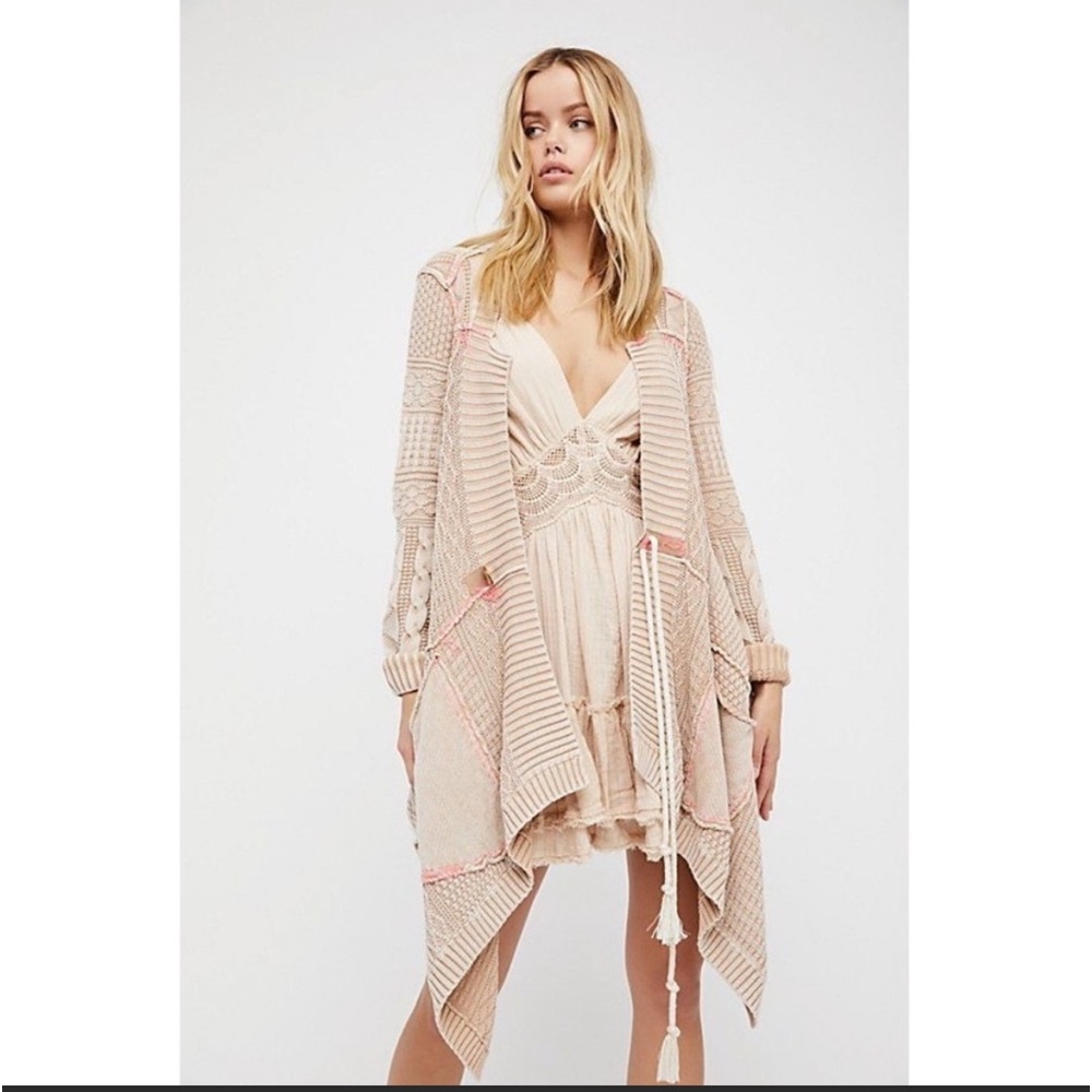 Free People All Washed Out Cardigan Sweater